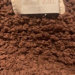 Altard State brown womens sweater size S
